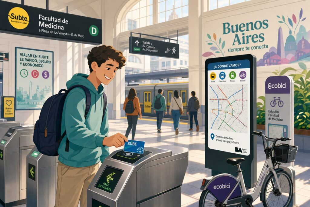 Buenos Aires met de SUBE-kaart: veilig en goedkoop door de stad reizen